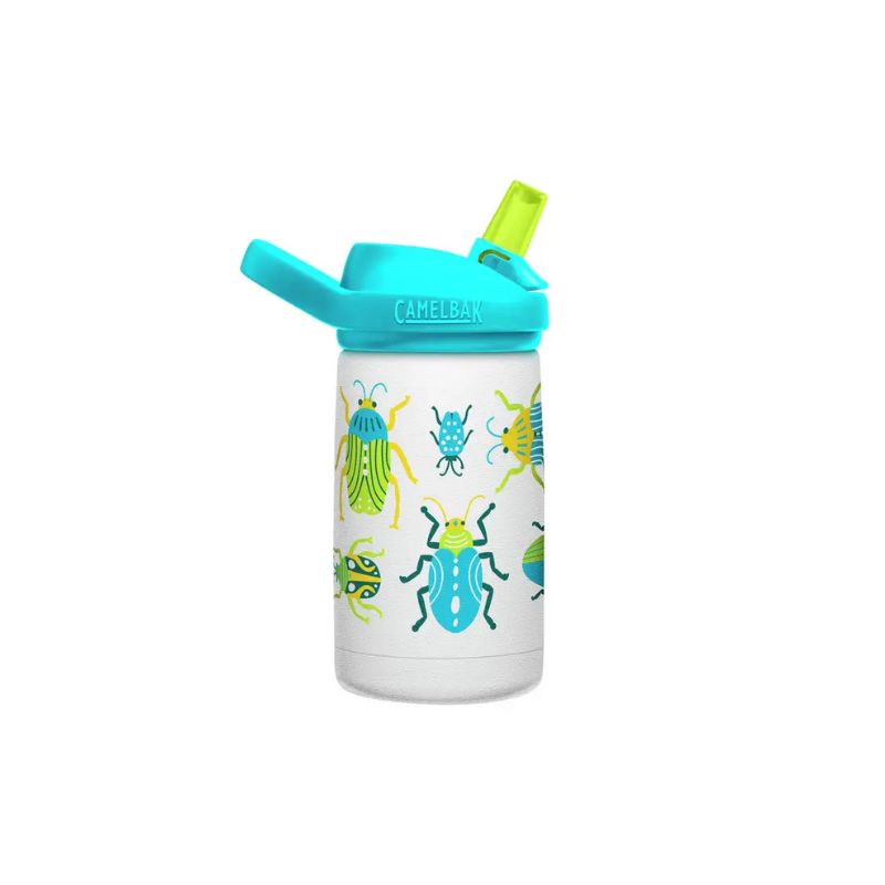 Camelbak Eddy®+ Bugs Design Insulated Stainless Steel Kids Bottle - 12 oz, Water Bottles,    - Outdoor Kuwait