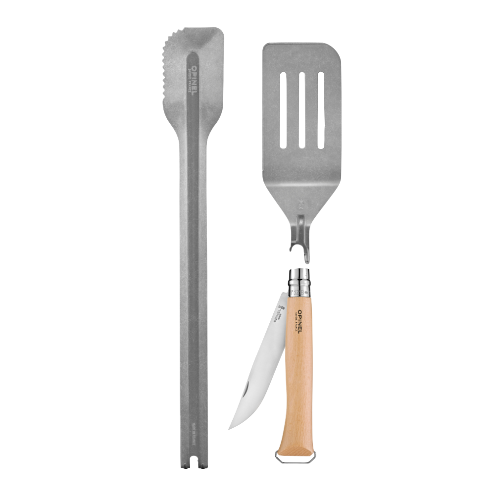 Opinel YO002733 Stainless Steel Barbecue Set