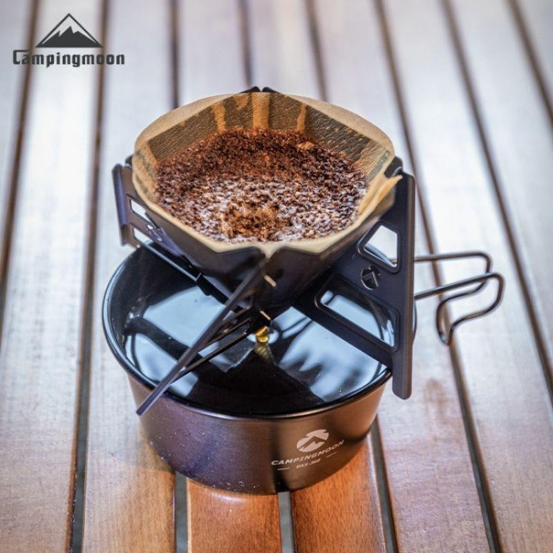 Campingmoon BKCOF-01 Coffee Funnel Detachable Foldable Creative Hand-Brewed Coffee Filter Bracket, Coffee Filter,    - Outdoor Kuwait
