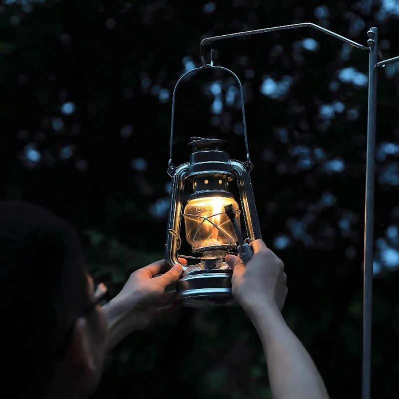 Campingmoon Double Hook Camp Lamp Post, Camping Lights & Lanterns,    - Outdoor Kuwait