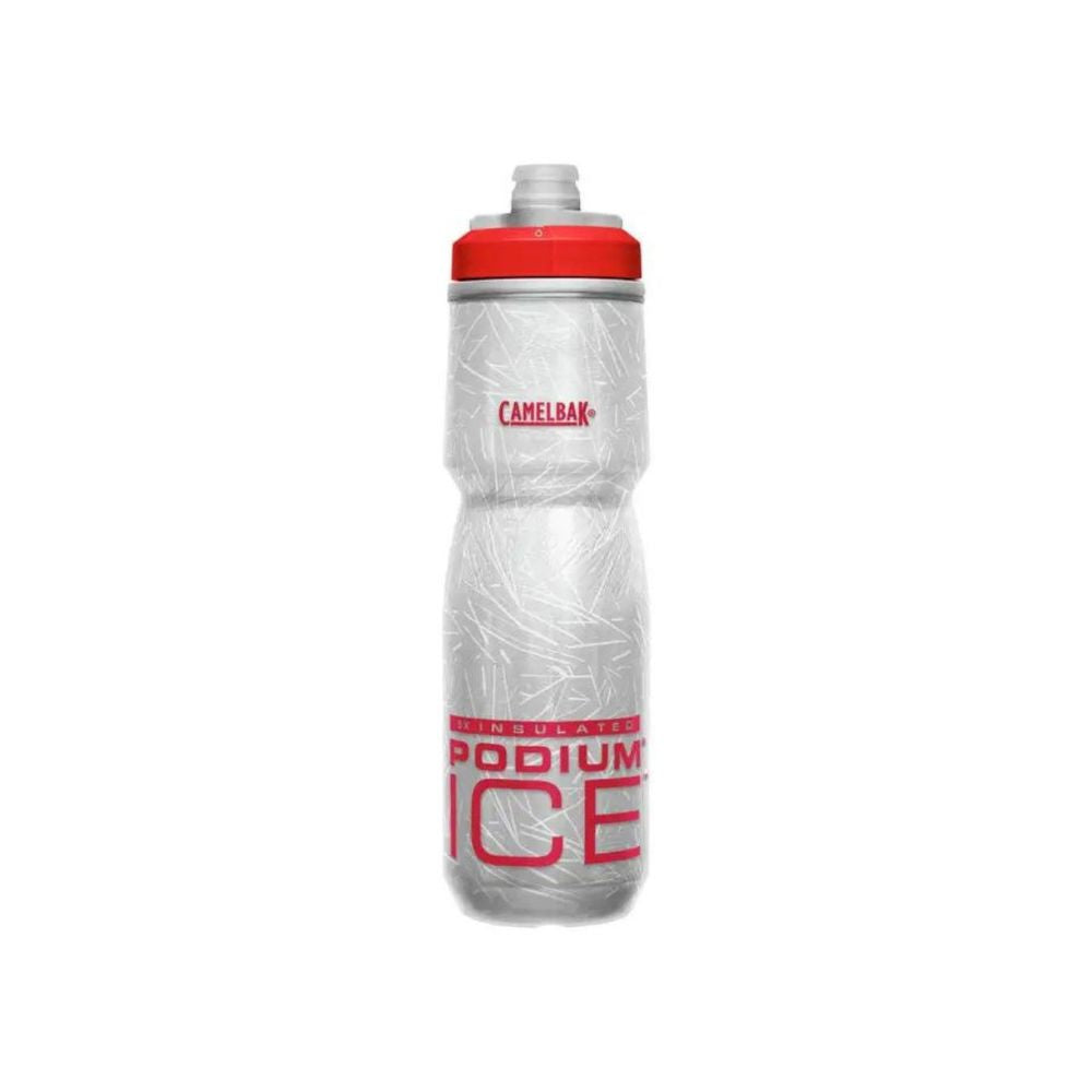 Camelbak Podium® Ice Bike Bottle - 21 oz, Water Bottles, Fiery Red   - Outdoor Kuwait