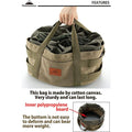 Campingmoon Canvas Carry Bag for Dutch Oven, Outdoor Grill Accessories,    - Outdoor Kuwait