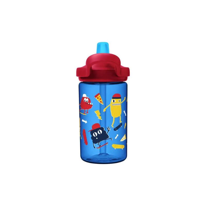 Camelbak Eddy®+ Skate Monsters Kids Bottle with Tritan™ Renew - 14 oz, Water Bottles,    - Outdoor Kuwait
