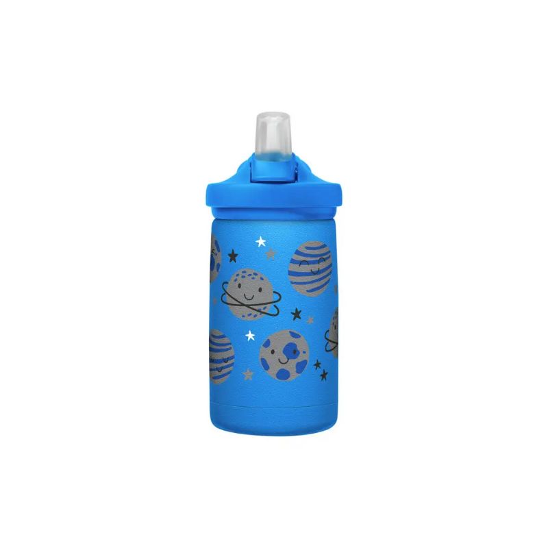 Camelbak Eddy®+ Space Smiles Design Insulated Stainless Steel Kids Bottle - 12 oz, Water Bottles,    - Outdoor Kuwait