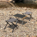 Campingmoon Folding Stool - Gray, Camp Furniture,    - Outdoor Kuwait