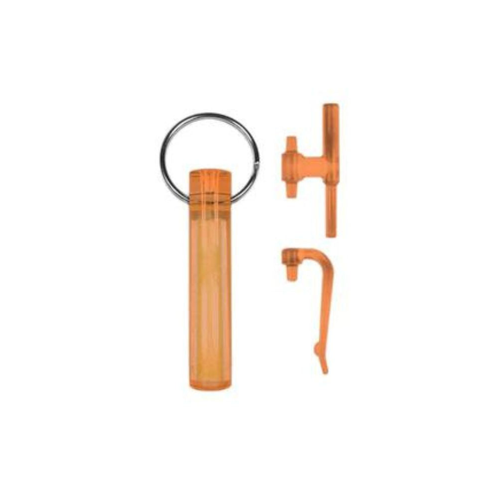 Gear Aid Ni Glo Gear Marker, Key Chain, Orange   - Outdoor Kuwait