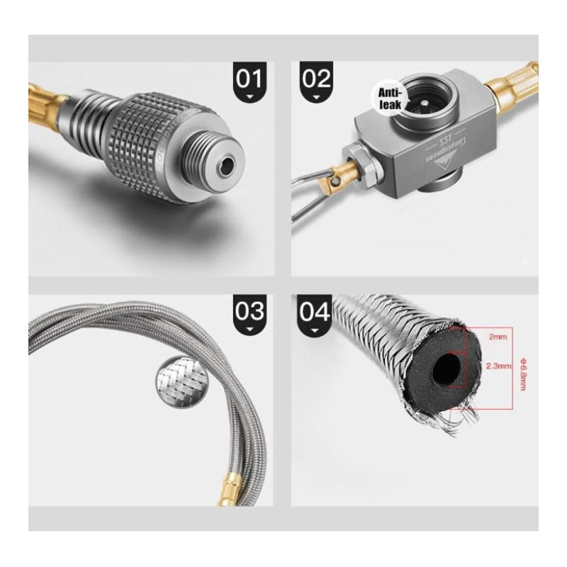 Campingmoon Gas Stove Adapter with Valve Stand - 70 cm, Gas Accessories, - Outdoor Kuwait