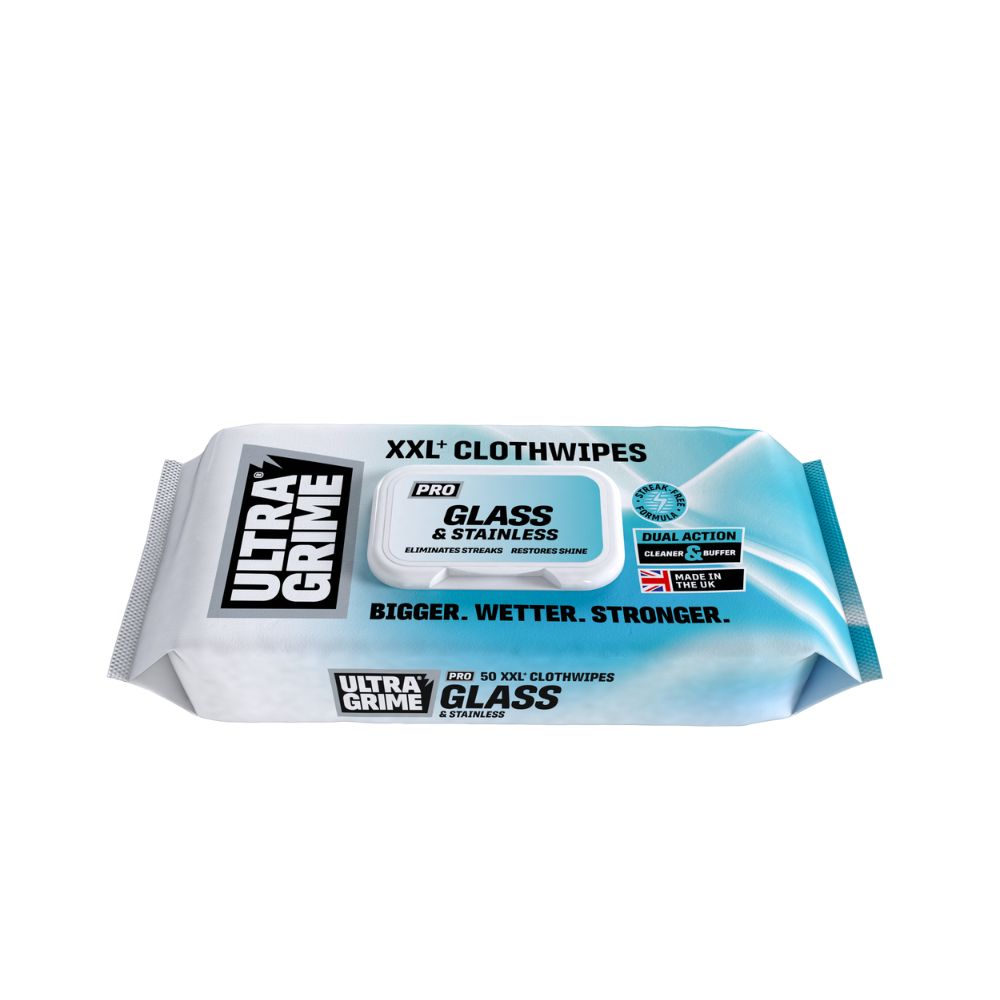 UltraGrime Pro Glass & Stainless, Glass Wipes, - Outdoor Kuwait