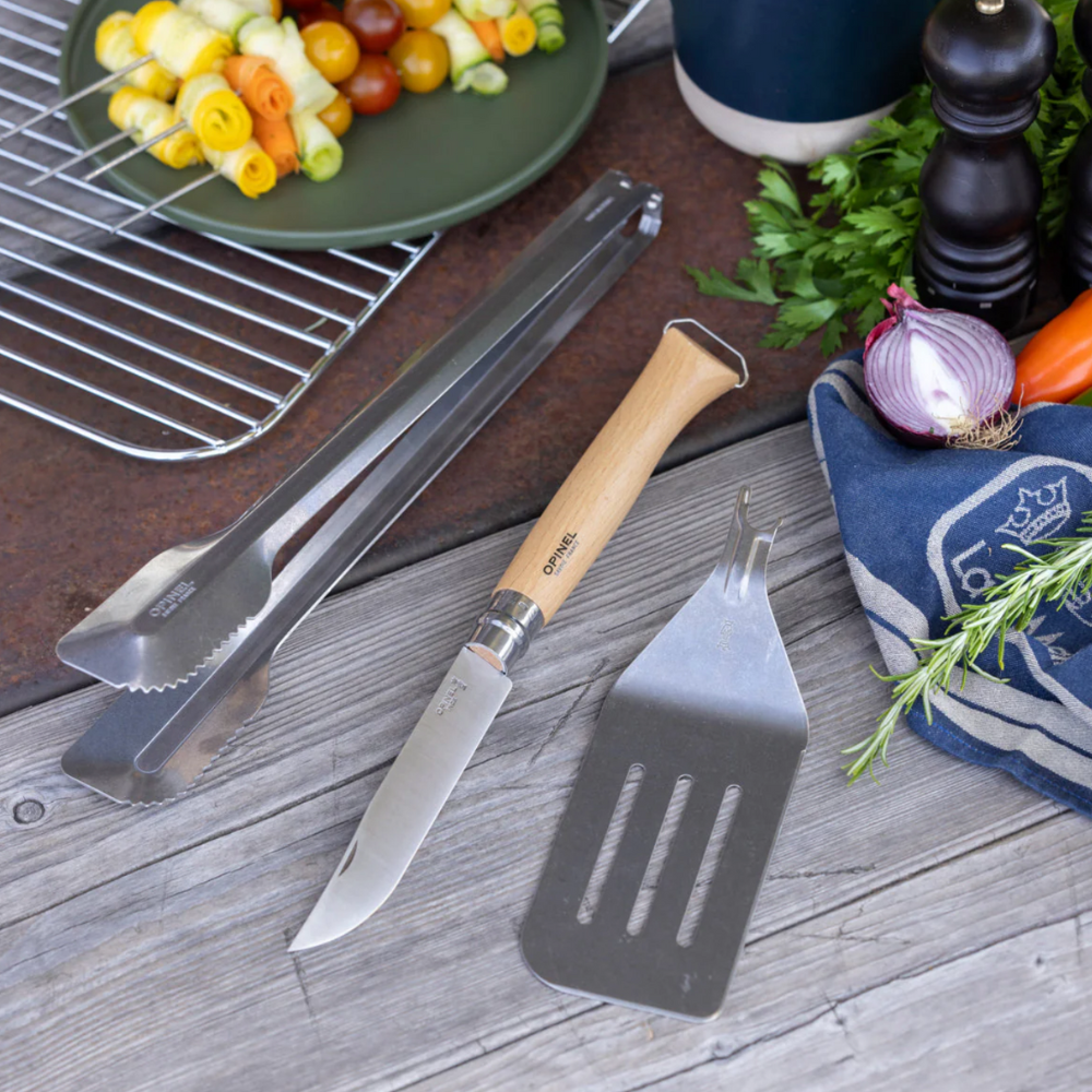 Opinel YO002733 Stainless Steel Barbecue Set