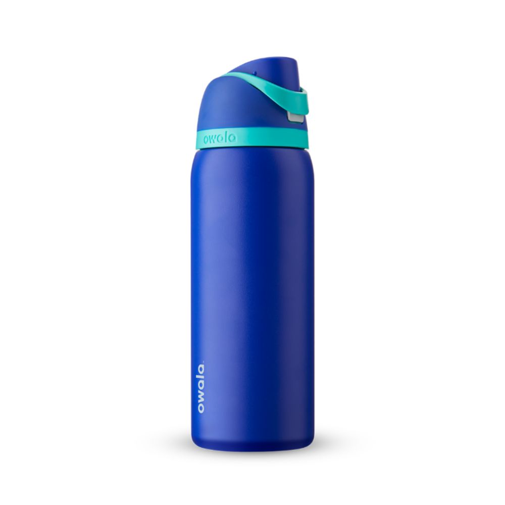 Owala FreeSip Insulated Stainless Steel Water Bottle 24 oz, Water Bottles, Blue   - Outdoor Kuwait