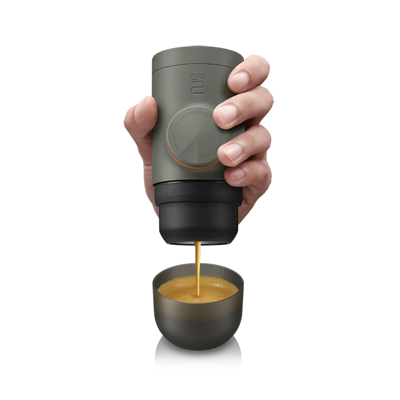 Wacaco Minipresso GR2 - Grey Olive, Espresso Machine, - Outdoor Kuwait