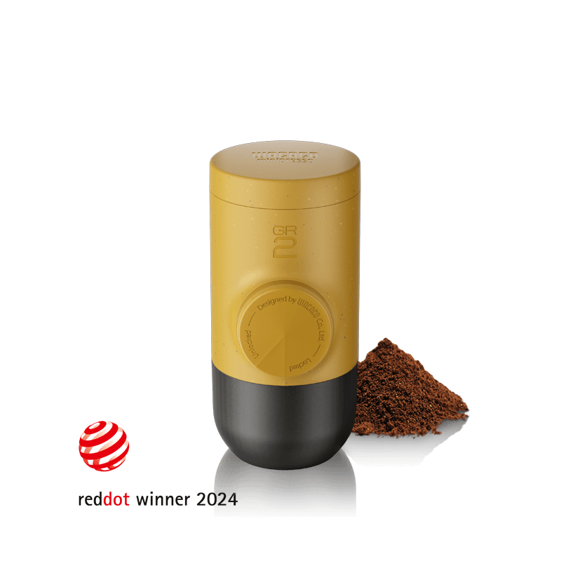 Wacaco Minipresso GR2 - Golden Ochre, Espresso Machine, - Outdoor Kuwait