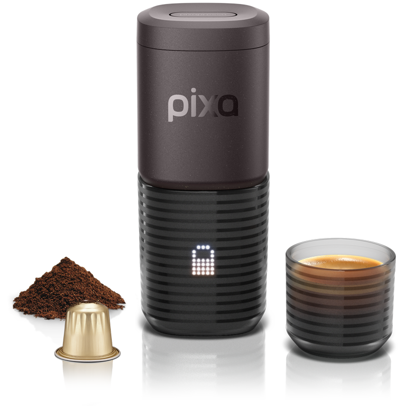 Wacaco Pixapresso - Dark Burgundy, Espresso Machine, - Outdoor Kuwait
