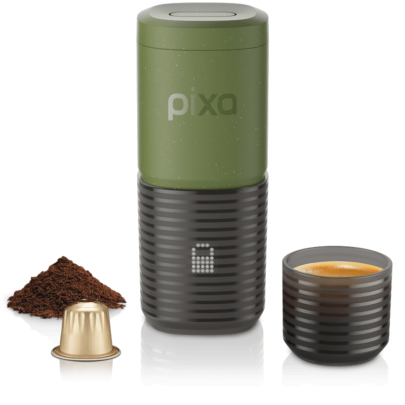 Wacaco Pixapresso - Olive Green, Espresso Machine, - Outdoor Kuwait