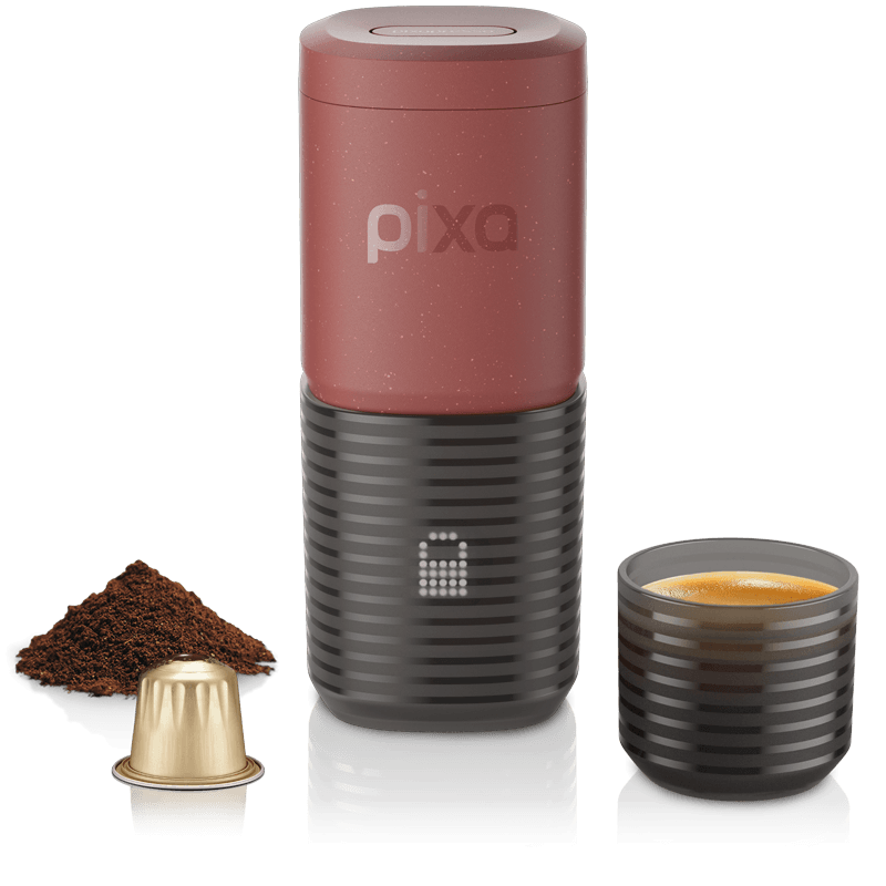 Wacaco Pixapresso - Tuscan Red, Espresso Machine, - Outdoor Kuwait