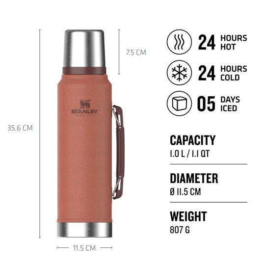 STANLEY CLASSIC LEGENDARY BOTTLE, Water Bottles, - Outdoor Kuwait
