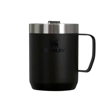 Stanley CLA Stay-Hot Camp Mug .23L/8oz, Mugs, Black 2.0 - Outdoor Kuwait