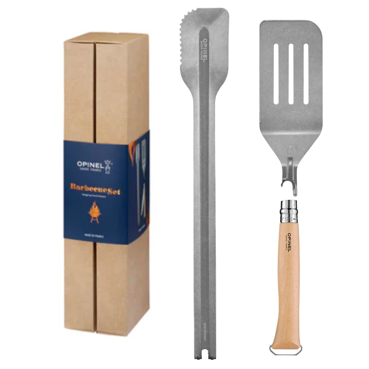 Opinel YO002733 Stainless Steel Barbecue Set