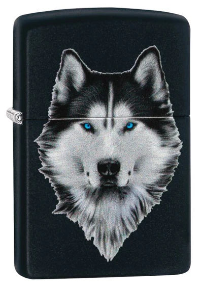 Zippo Lighter 218 CI412378 SIBERIAN HUSKY DESIGN, Lighters & Matches, - Outdoor Kuwait