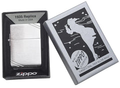 Zippo - 1935 REPLICA W / SLASHES