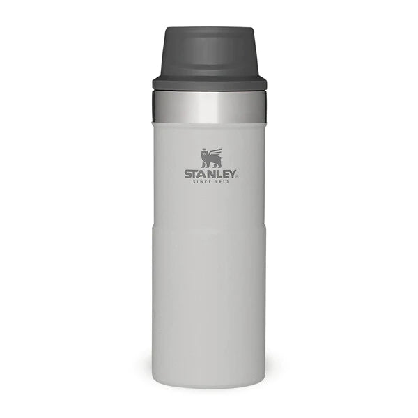 STANLEY CLASSIC TRIGGER ACTION TRAVEL MUG | 0.35L, Mugs, Ash   - Outdoor Kuwait