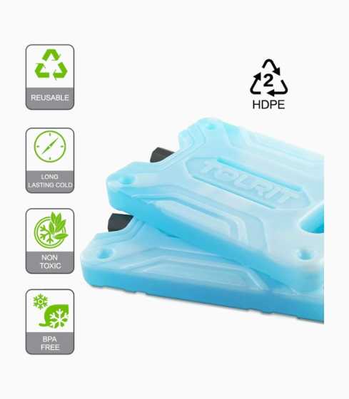 Tourit Reusable Ice Packs - 1 Pack, Coolers,    - Outdoor Kuwait
