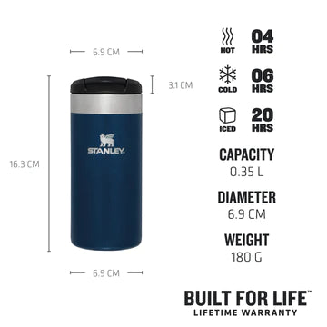 STANLEY THE AEROLIGHT™ TRANSIT MUG | 0.35L, Mugs, - Outdoor Kuwait