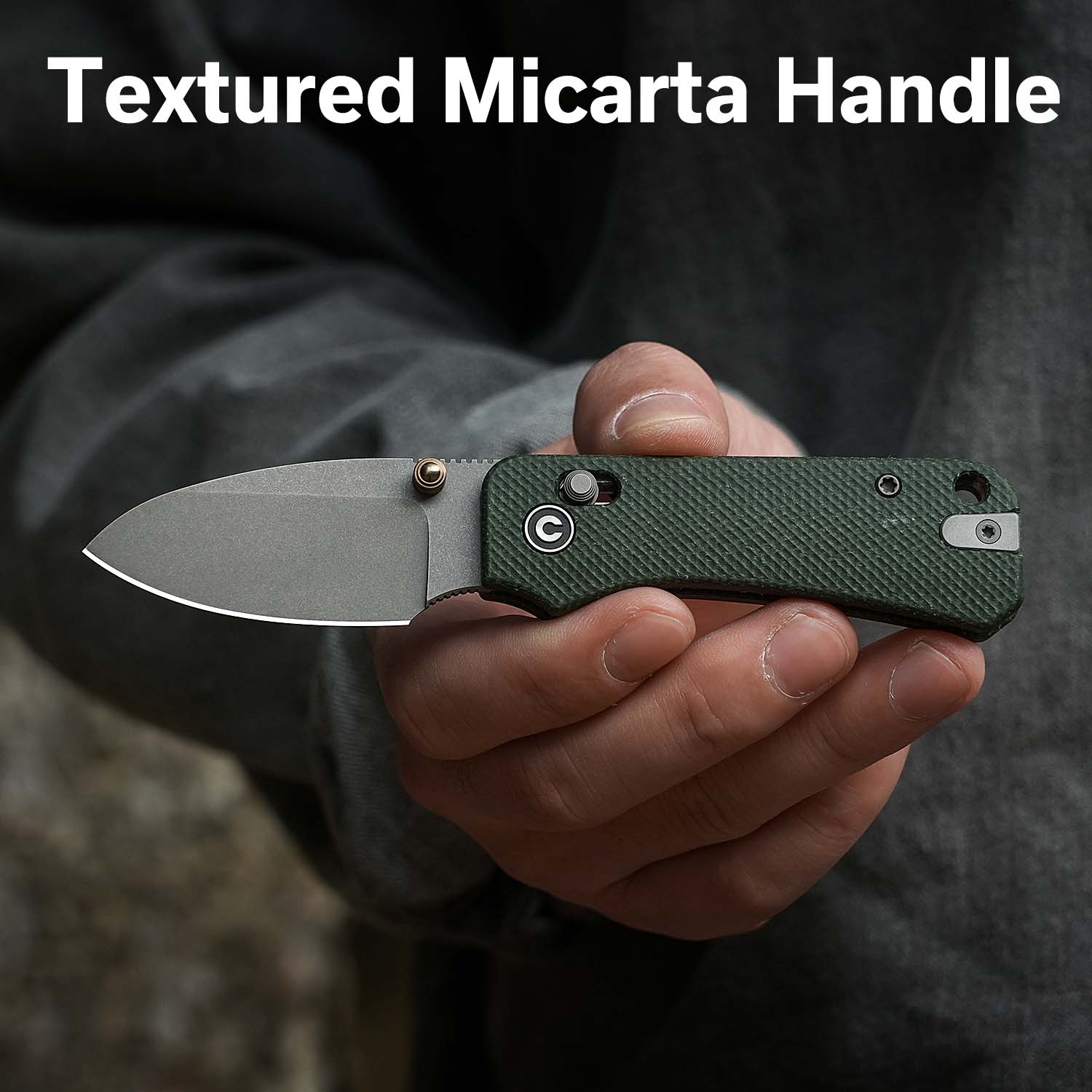 CIVIVI Baby Banter 2 Micarta Pocket Knife C23074-3