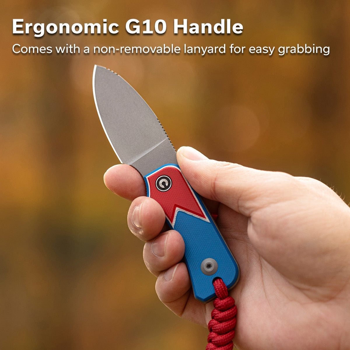 CIVIVI Baby Banter Jump Edition G10 Fixed Blade Knife C23045A-1, Knives, - Outdoor Kuwait