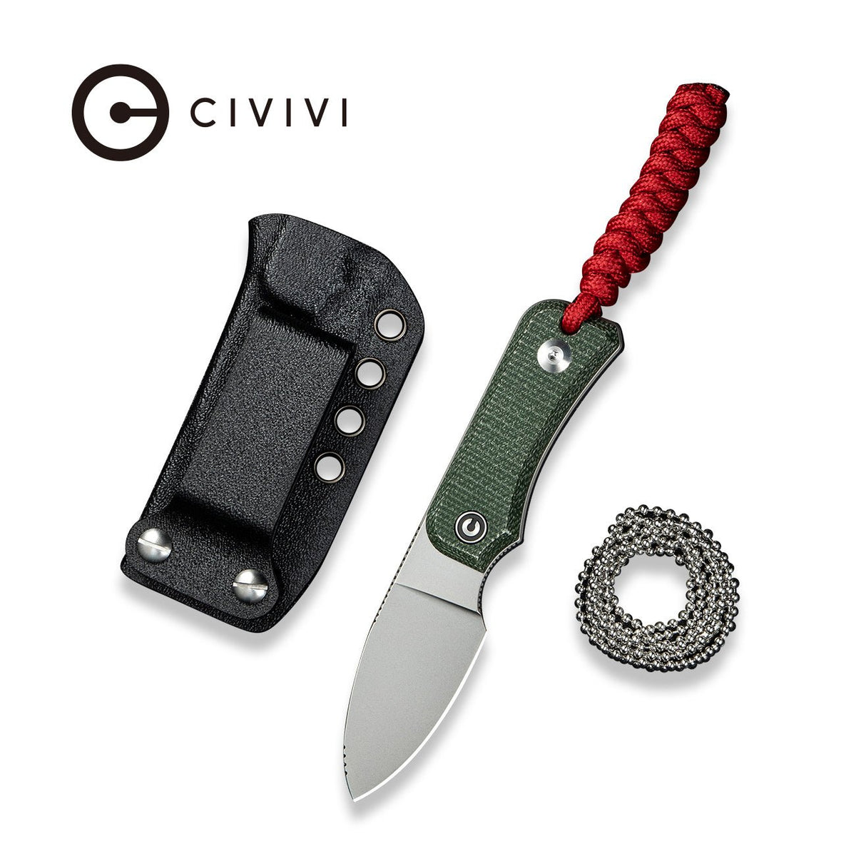 CIVIVI C23045-2 Baby Banter Fixed Blade Knife Green