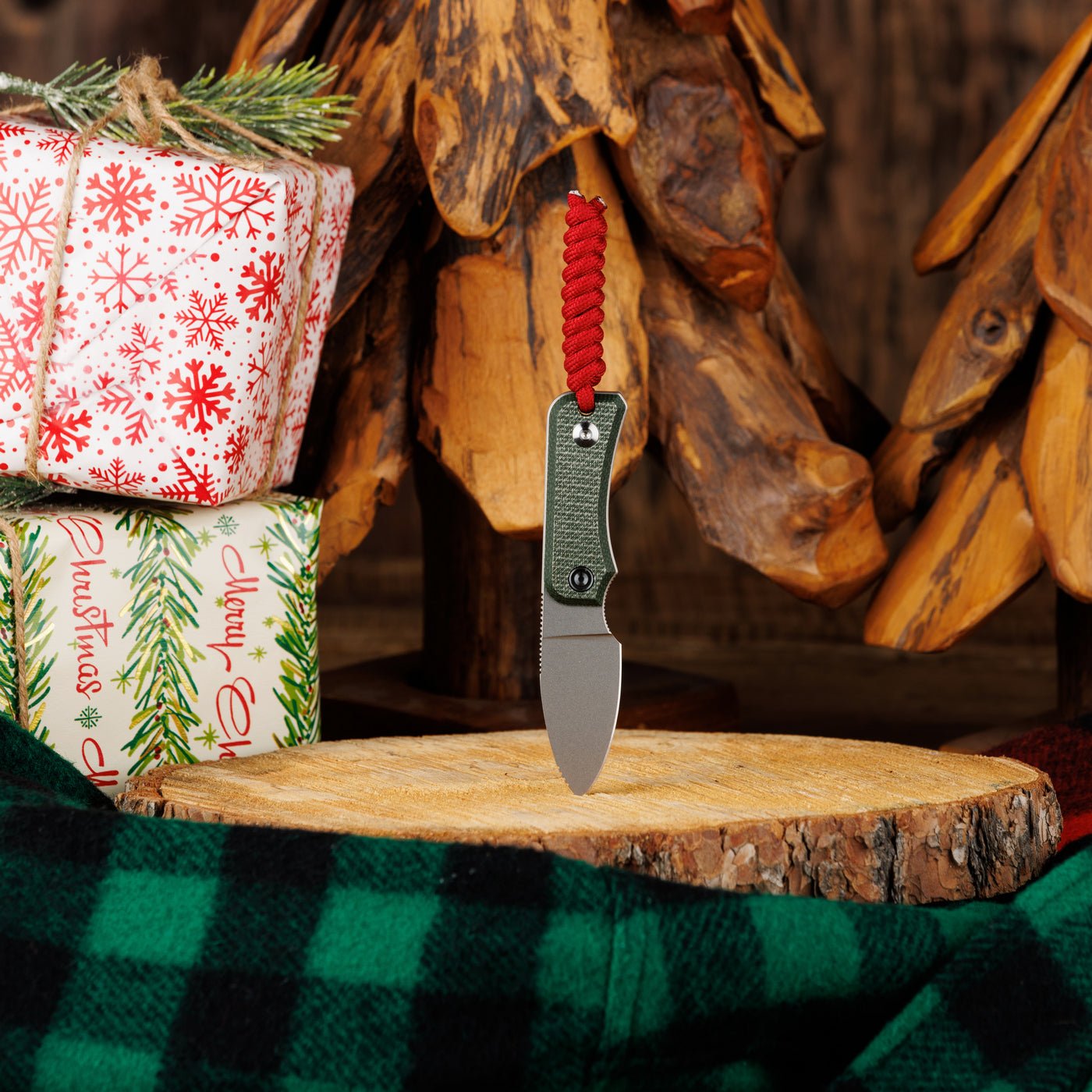 CIVIVI C23045-2 Baby Banter Fixed Blade Knife Green