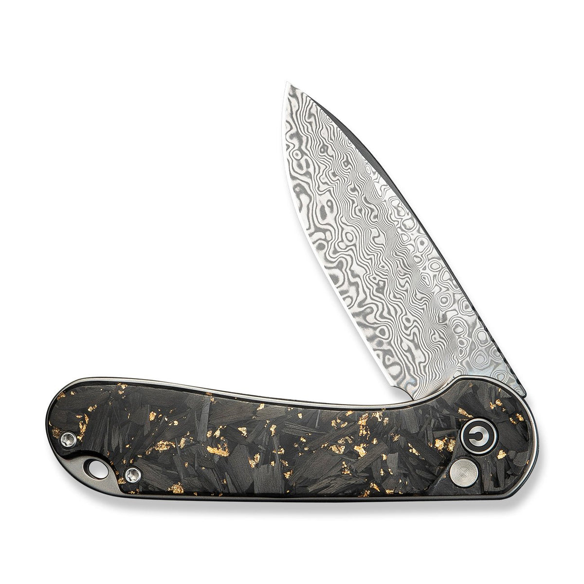 CIVIVI Button Lock Elementum II Pocket Knife C18062P-10