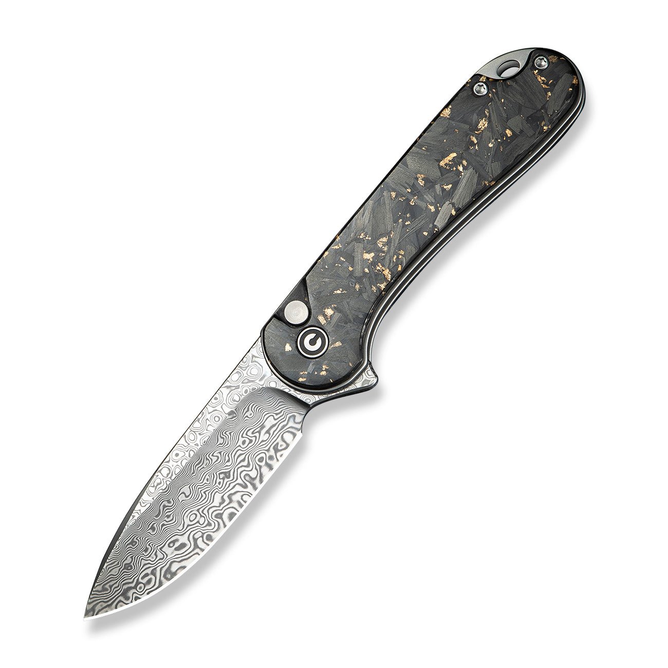 CIVIVI Button Lock Elementum II Pocket Knife C18062P-10