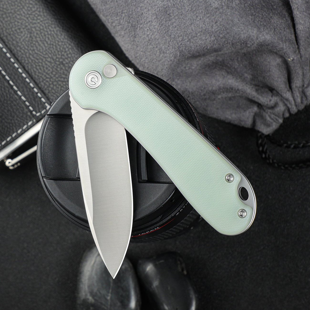 CIVIVI Button Lock Elementum II G10 Pocket Knife C18062P-2