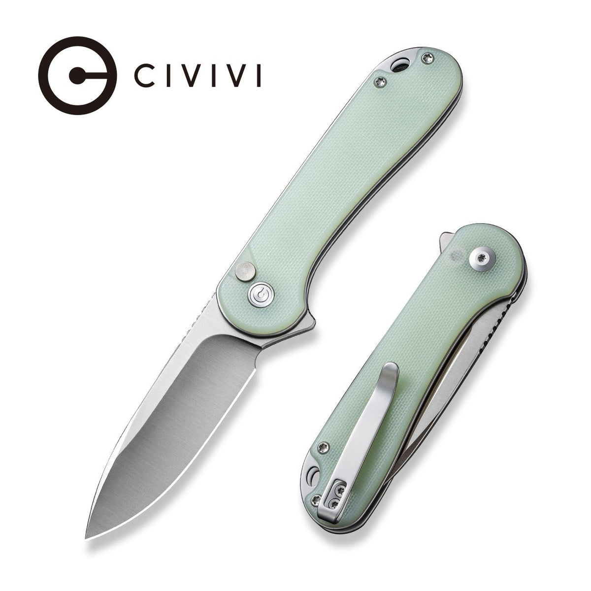 CIVIVI Button Lock Elementum II G10 Pocket Knife C18062P-2