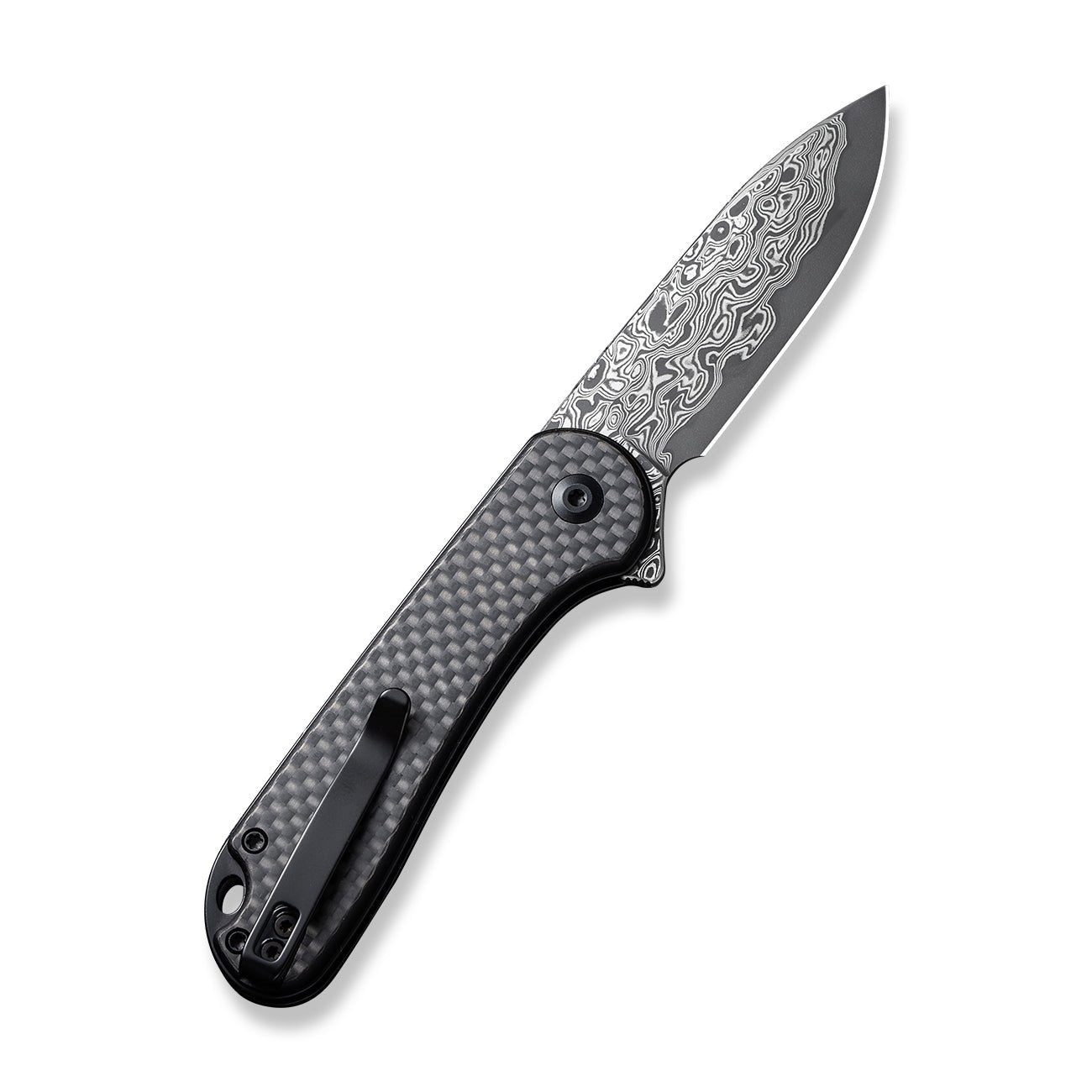 CIVIVI Button Lock Elementum II Carbon Fiber Pocket Knife C18062PB-DS1