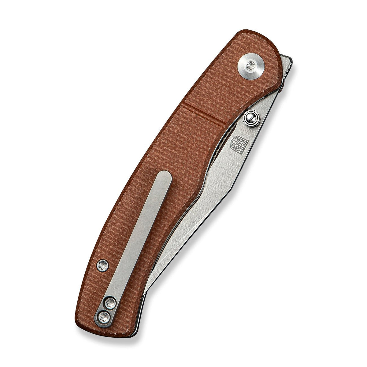 CIVIVI Clingman Micarta Folding Knife C23065-3