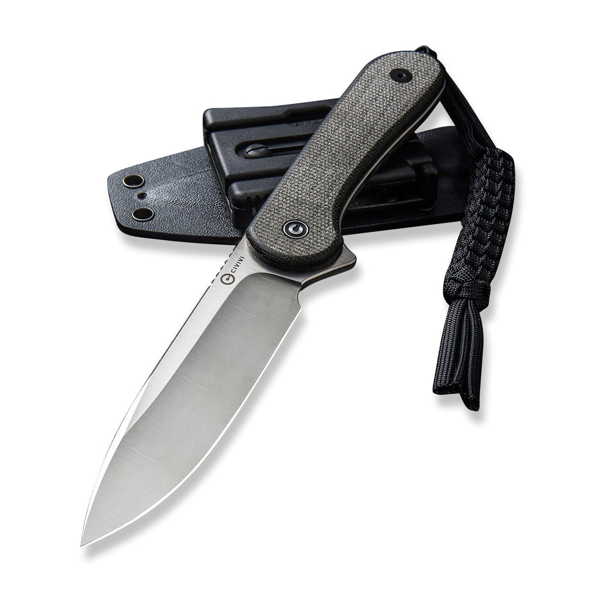 CIVIVI Elementum Green Micarta Fixed Blade Knife C2105B, Knives, - Outdoor Kuwait