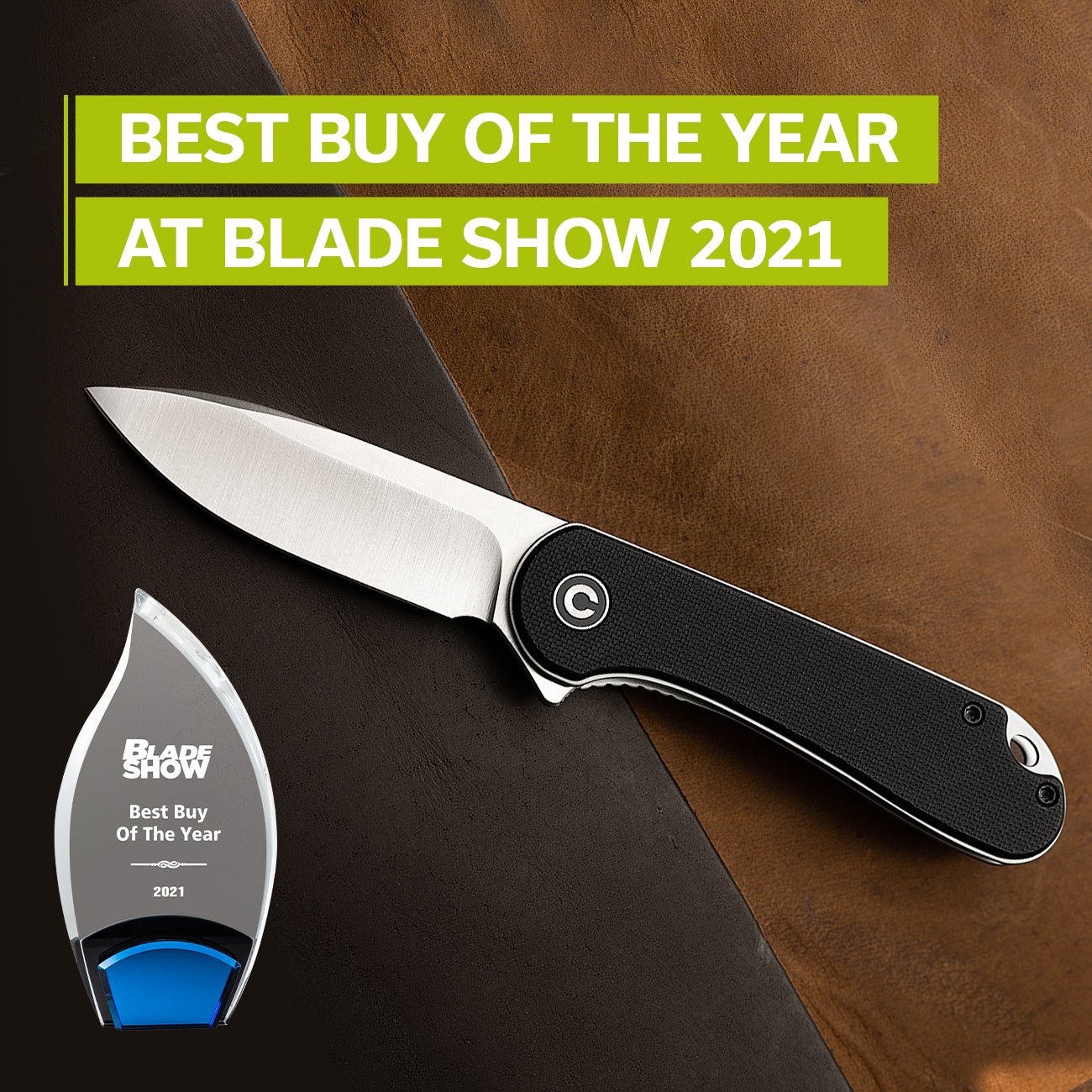 CIVIVI Elementum G10 Pocket Knife C907A