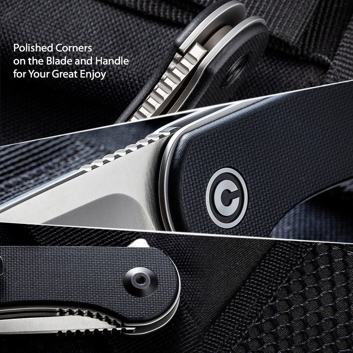 CIVIVI Elementum G10 Pocket Knife C907A