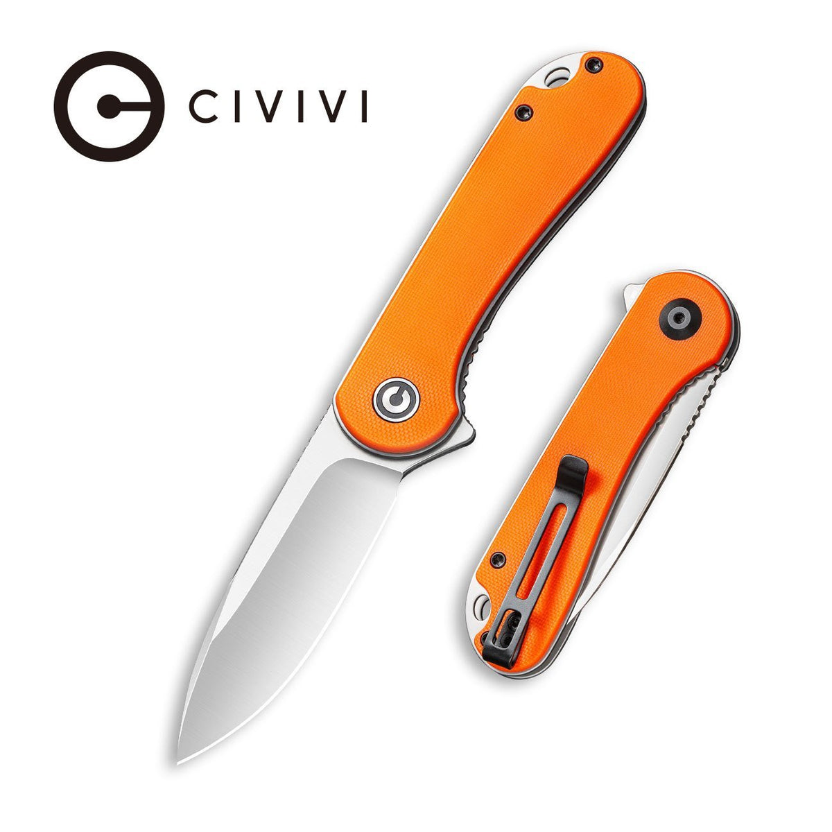 CIVIVI Elementum Orange G10 Pocket Knife C907R, Knives, - Outdoor Kuwait