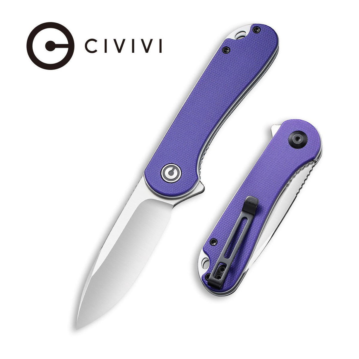 CIVIVI Elementum Purple G10 Pocket Knife C907V, Knives, - Outdoor Kuwait