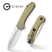 CIVIVI Elementum Olive Micarta Pocket Knife C907S, Knives, - Outdoor Kuwait