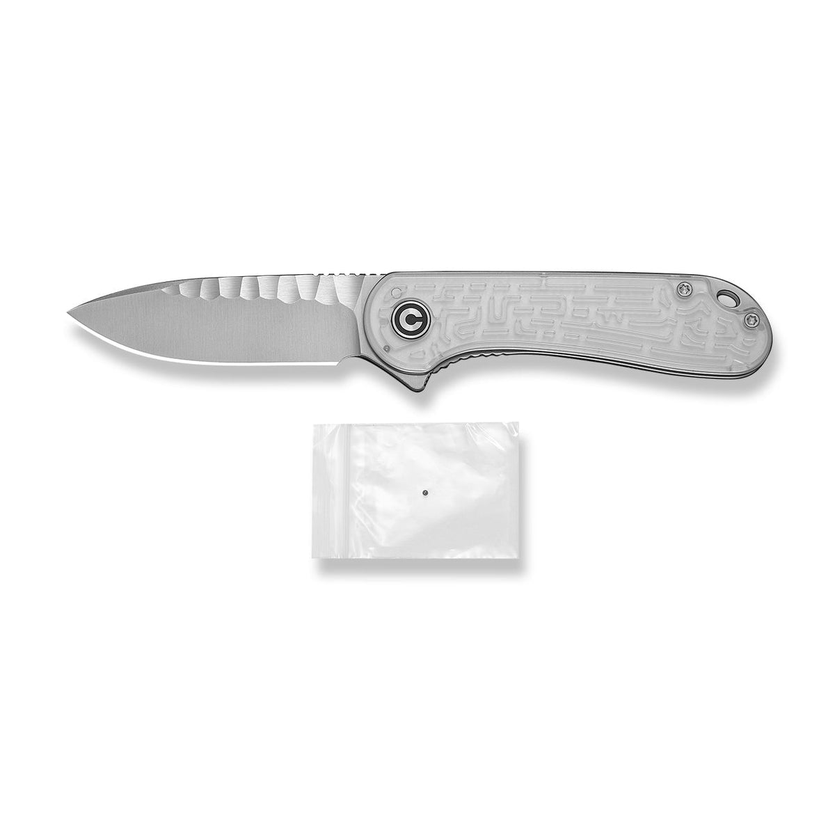 CIVIVI Elementum Clear Lexan Pocket Knife C18062AM-1, Knives, - Outdoor Kuwait