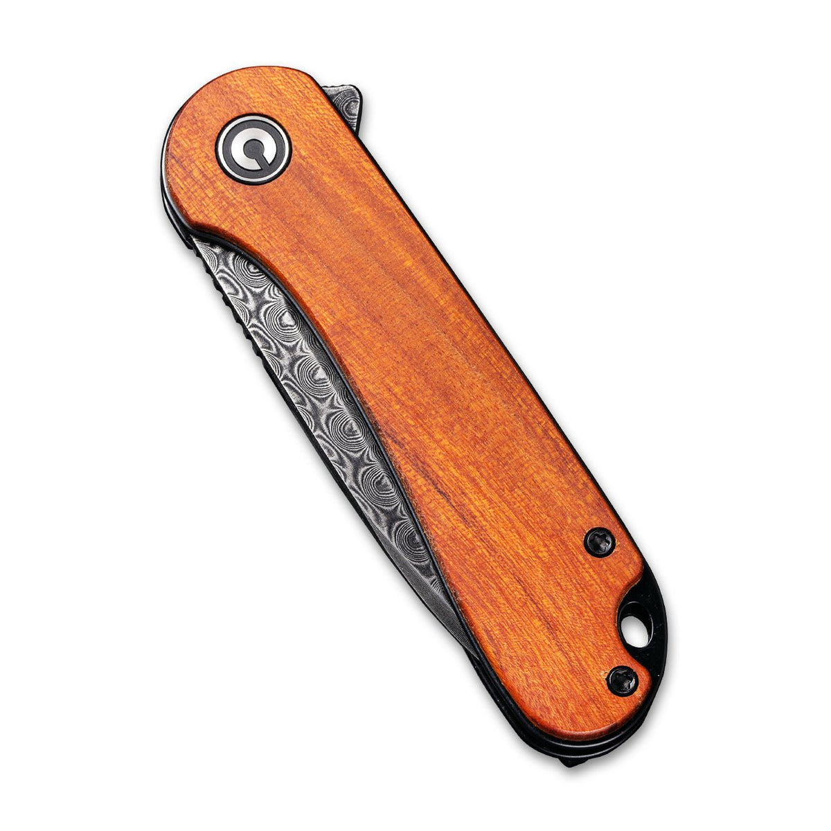 CIVIVI Elementum Damascus Wood Pocket Knife C907DS-2, Knives, - Outdoor Kuwait