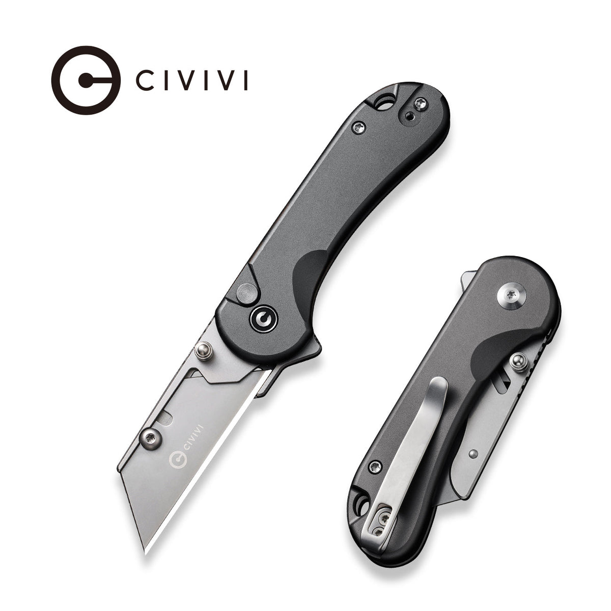 CIVIVI Elementum Utility Aluminum Pocket Knife C23039B-4