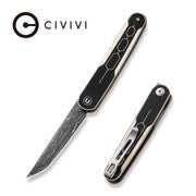 CIVIVI KwaiQ Damascus G10 Pocket Knife C23015-DS1