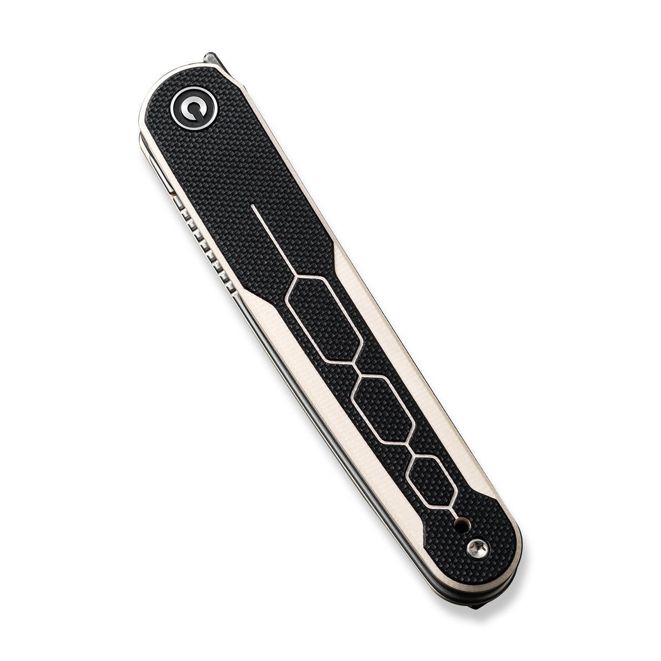 CIVIVI KwaiQ Damascus G10 Pocket Knife C23015-DS1