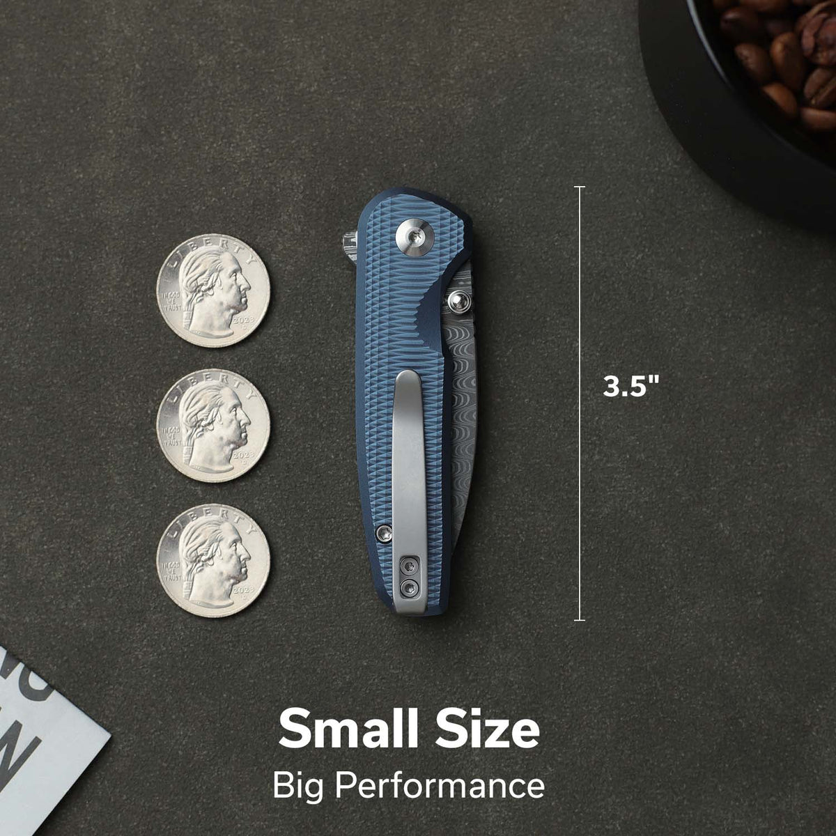 CIVIVI Mini Shakan Aluminum Pocket Knife C20052F-DS1