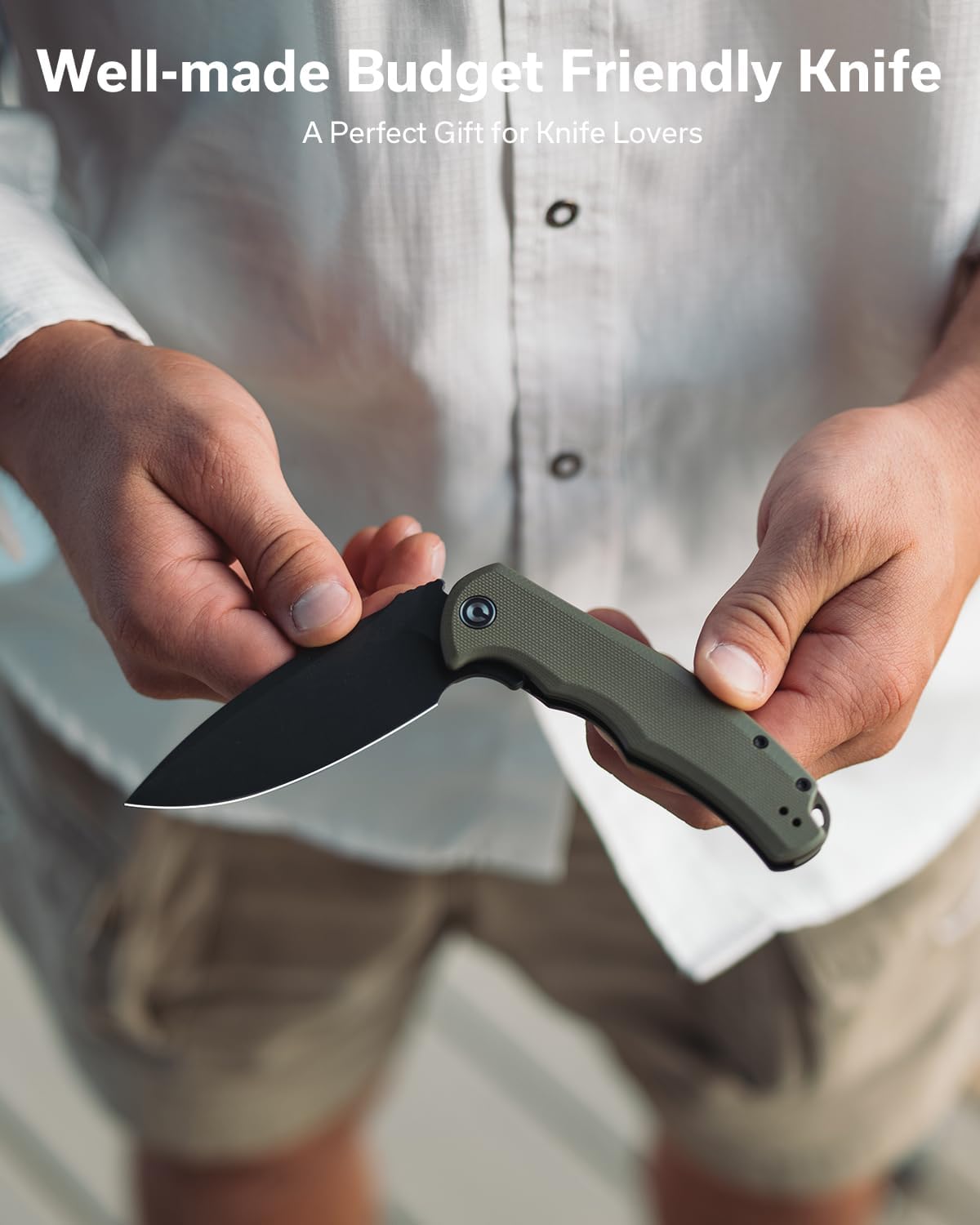 CIVIVI Praxis G10 Pocket Knife C803F